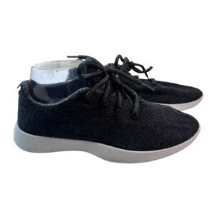 Allbirds Wool Runners Women’s Black Merino Wool Sneakers Size 8